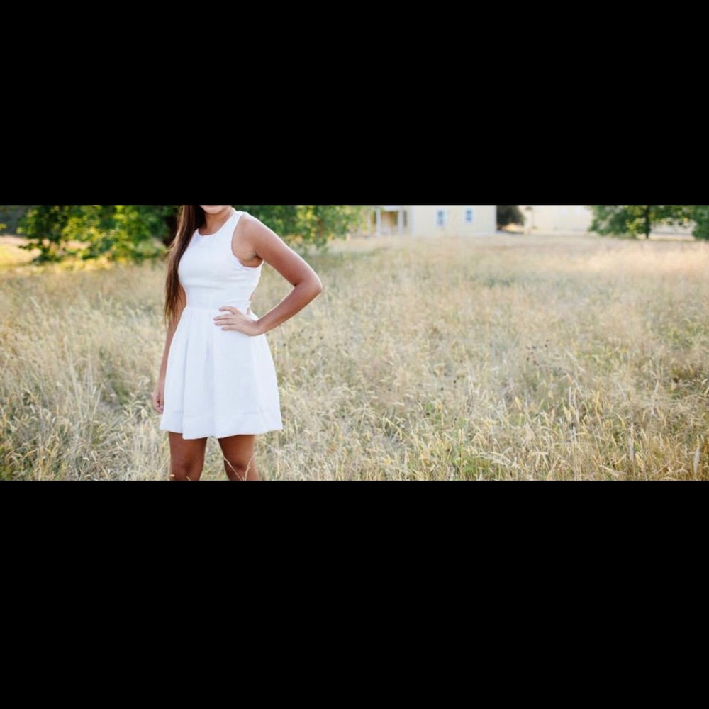 White dress
